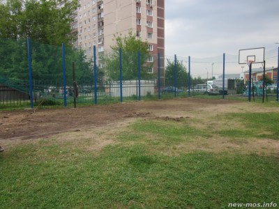 Благоустройство дворовой территории в Ерино