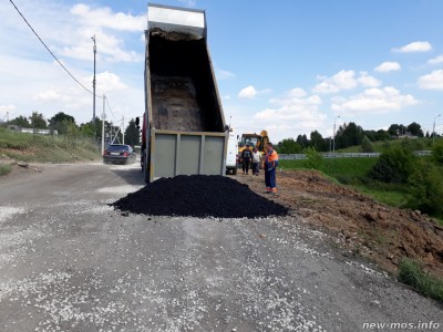 Ремонт дороги в поселении Рязановское